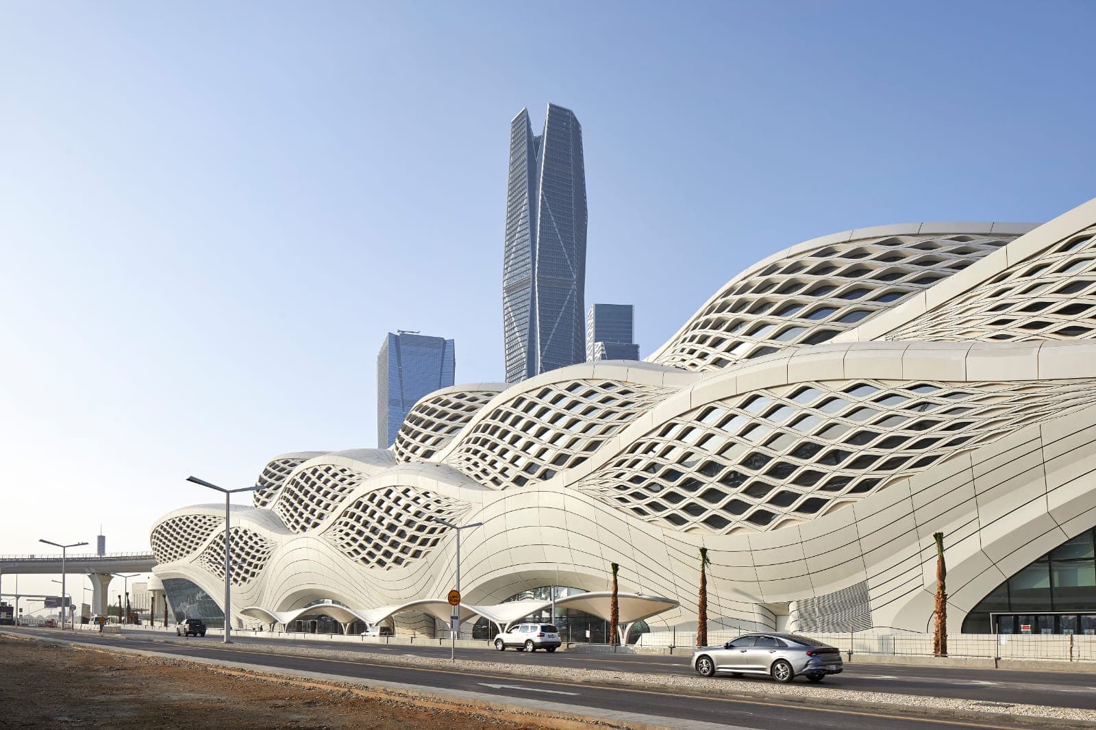Modern corporate architecture in Riyadh